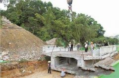 我国将建全国性第一条桥梁拆除废料循环系统运用路面!