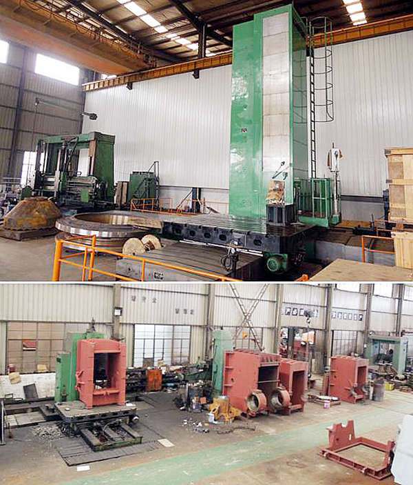 大型数控立式镗铣床